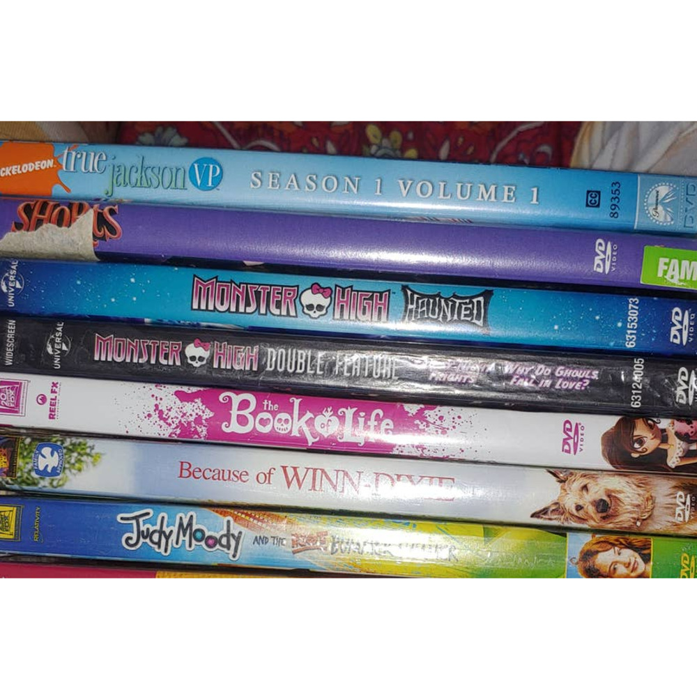 Monster High Book of Life True Jackson  Book of Life Judy moody DVD lot